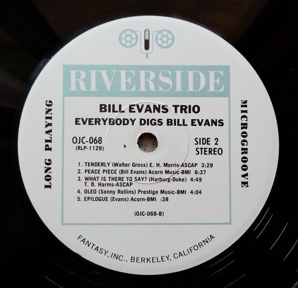 Everybody Digs Bill Evans