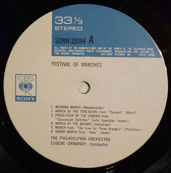 A Festival Of Marches = マーチの祭典