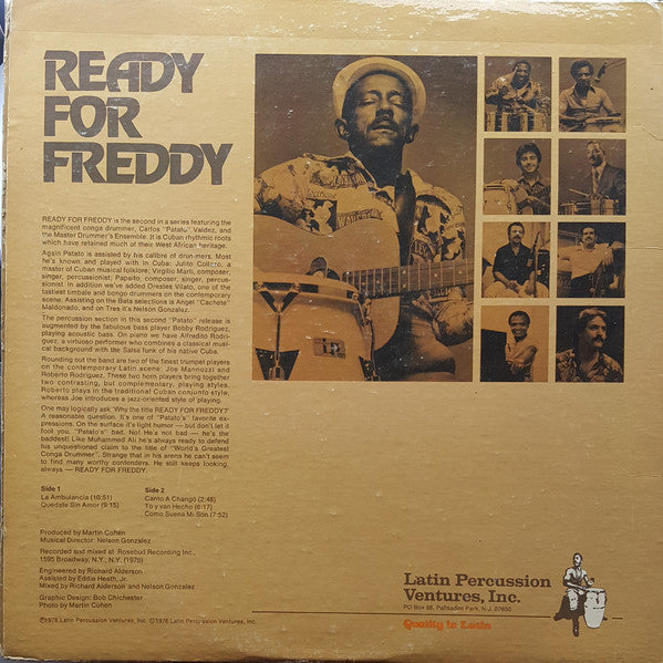 Master Release: Ready For Freddy by Carlos "Patato" Valdes