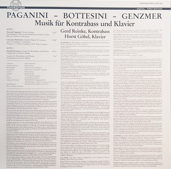 Release: Unknown Release-Vinyl-Germany-1986-MTH 318, 76.44504-01-16801395