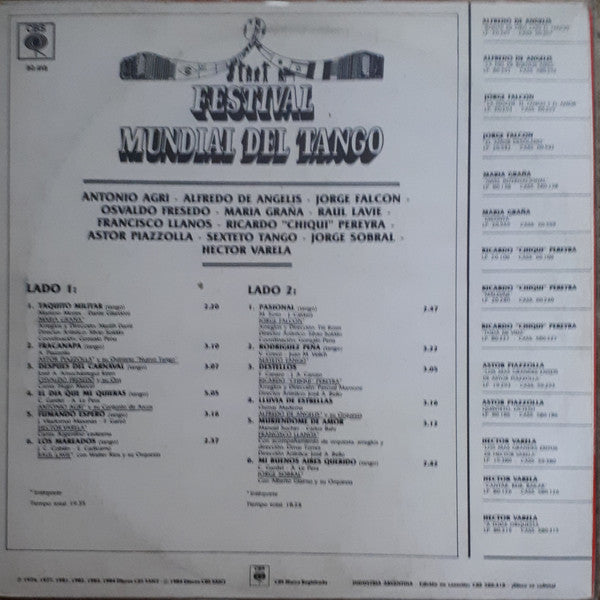 Festival Mundial Del Tango