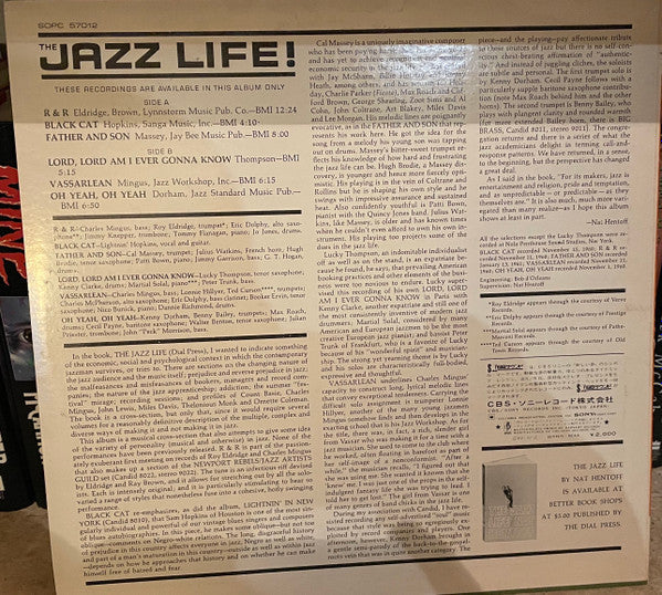 Release: The Jazz Life!-Vinyl-Japan-None-SOPC 57012-23386463