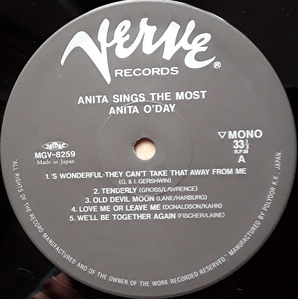 Anita Sings The Most