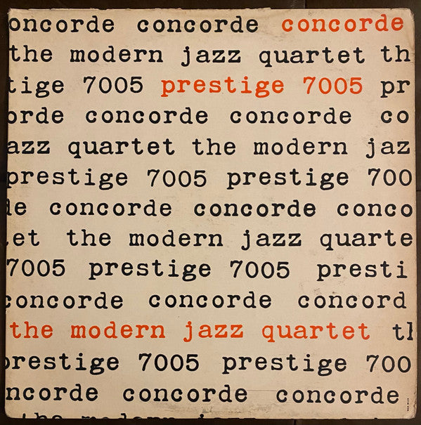 Release: Concorde-Vinyl-US-None-PRLP 7005-20894740