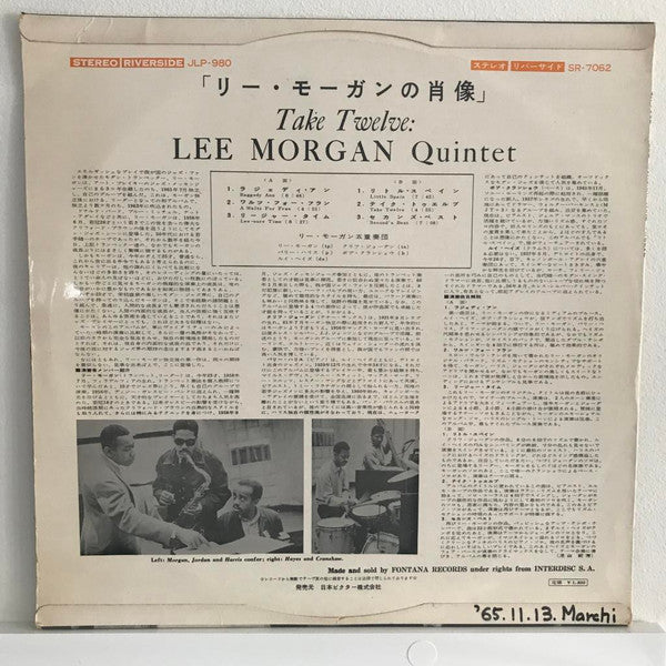 Master Release: Take Twelve by Lee Morgan Quintet