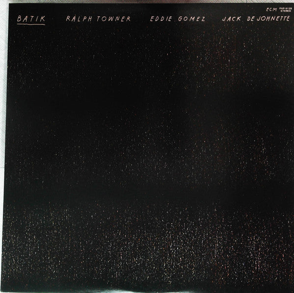 Master Release: Batik by Ralph Towner
