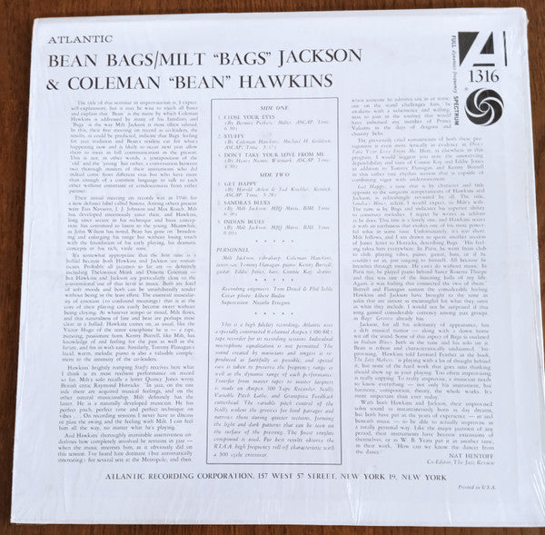 Release: Bean Bags-Vinyl-US-None-SD 1316-27078033