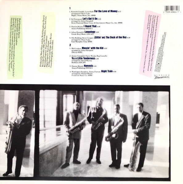 Master Release: Rhythm And Blues by World Saxophone Quartet