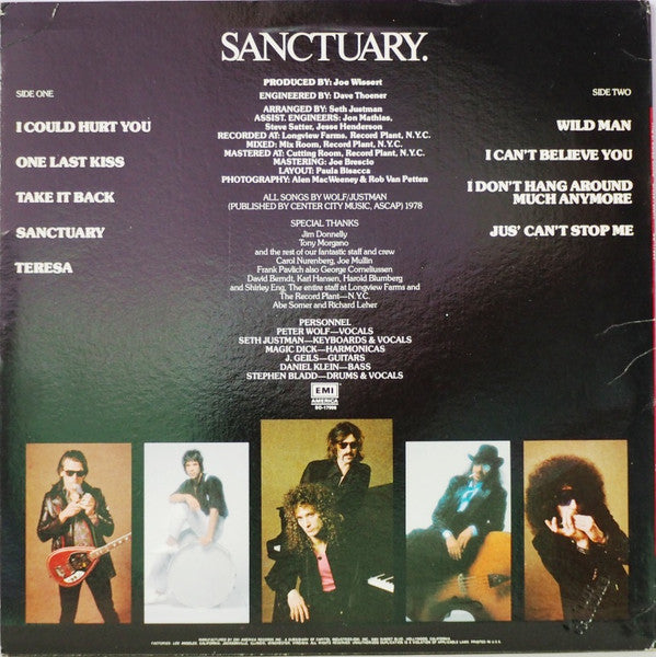 Release: Sanctuary.-Vinyl-US-1978-SO-17006-15709685