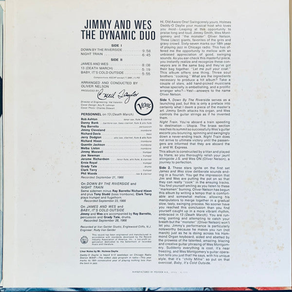 Jimmy & Wes - The Dynamic Duo