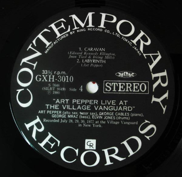 Live At The Village Vanguard