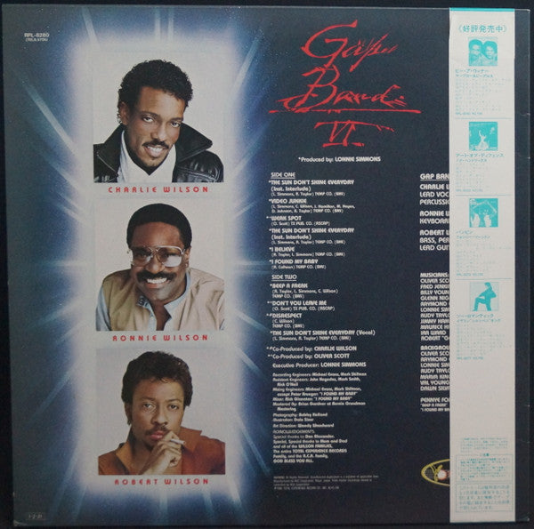Release: Gap Band VI-Vinyl-Japan-1985-RPL-8280-12115948