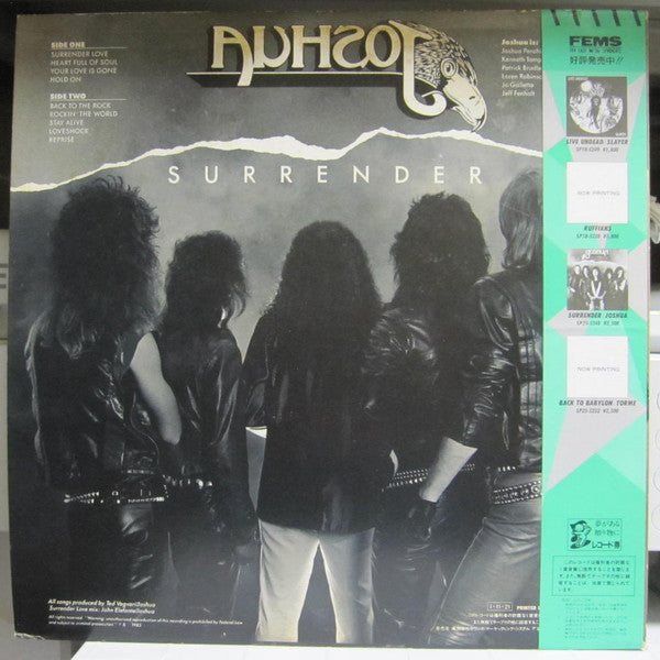 Release: Surrender-Vinyl-Japan-1985-SP25-5248-19676869