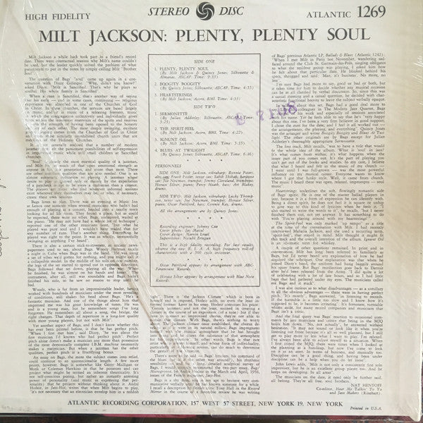 Plenty, Plenty Soul