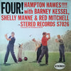 Hampton Hawes - Four! (LP, Album, Stereo) - Good Plus (G+) / Very Good Plus (VG+)