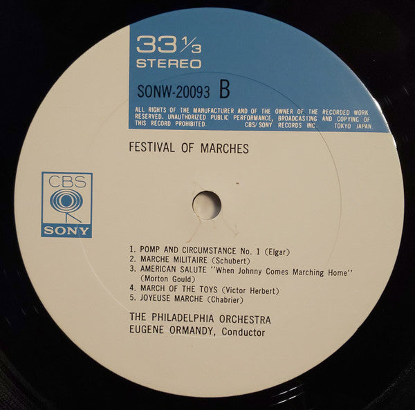 A Festival Of Marches = マーチの祭典