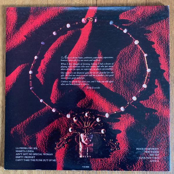 Release: Azteca-Vinyl-Japan-1972-SOPL 138, SOPL-138-16039178