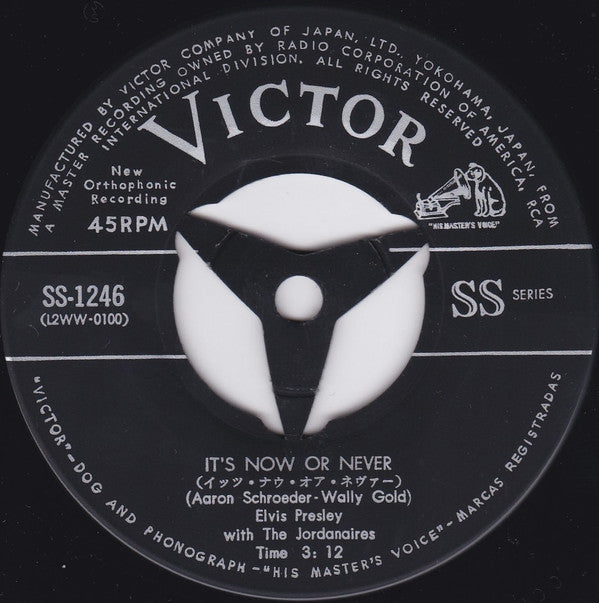 イッツ・ナウ・オア・ネヴァー（オー・ソレ・ミオ) = It's Now Or Never