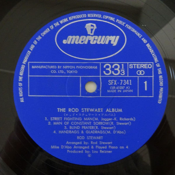 Release: The Rod Stewart Album-Vinyl-Japan-1970-SFX-7341-11863042