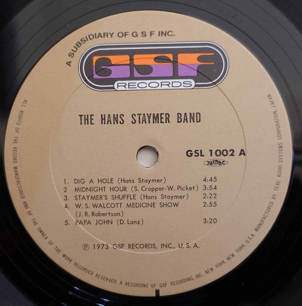 The Hans Staymer Band