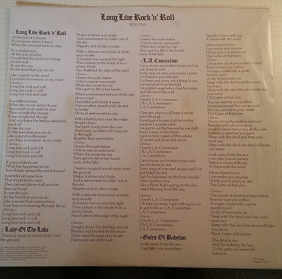 Long Live Rock 'N' Roll