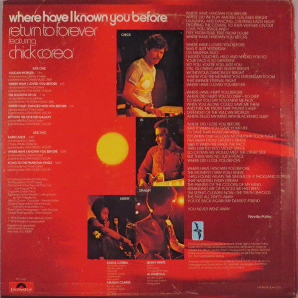 Where Have I Known You Before