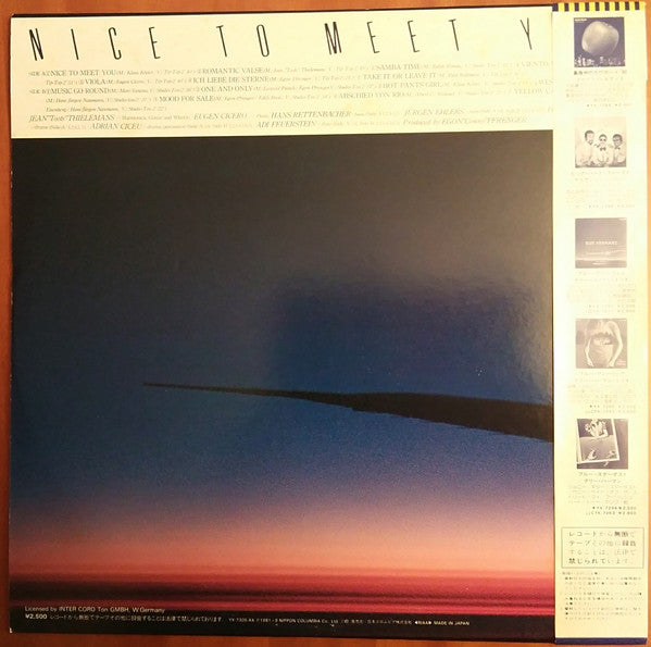 Release: Nice To Meet You-Vinyl-Japan-1981-YX-7305-AX-13115230