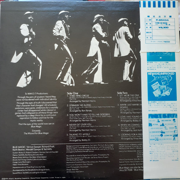 Release: The Magic Of The Blue-Vinyl-Japan-1974-P-8543A-19553608