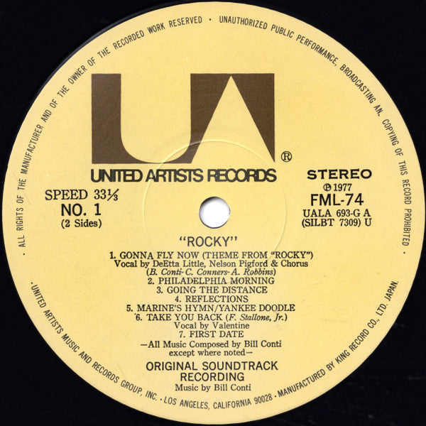 Rocky - Original Motion Picture Score