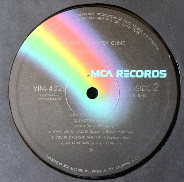 The Best Of Patsy Cline