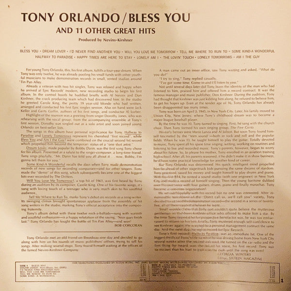 Bless You And 11 Other Great Hits