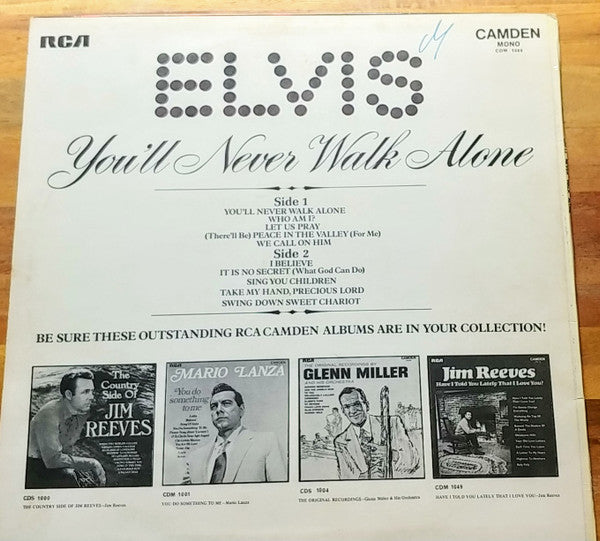 Release: You'll Never Walk Alone-Vinyl-UK-1971-CDM 1088, (CDS 1088)-15453575