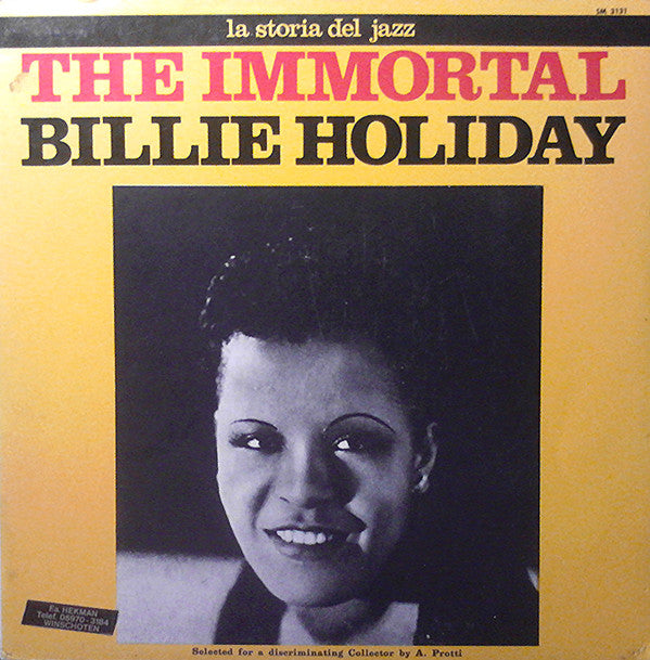 Master Release: The Immortal Billie Holiday by Billie Holiday