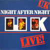 UK (3) - Night After Night (LP, Album) - Very Good (VG) / Good Plus (G+)