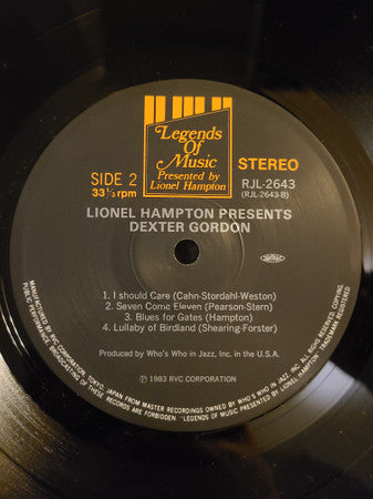 Lionel Hampton Presents Dexter Gordon