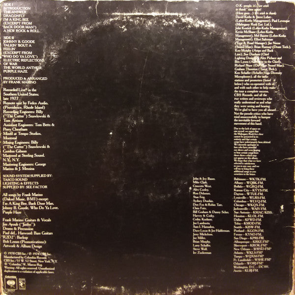 Release: Live-Vinyl-US-1978-JC 35257-14703909