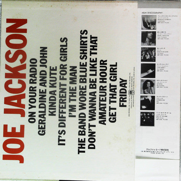 Master Release: I'm The Man by Joe Jackson