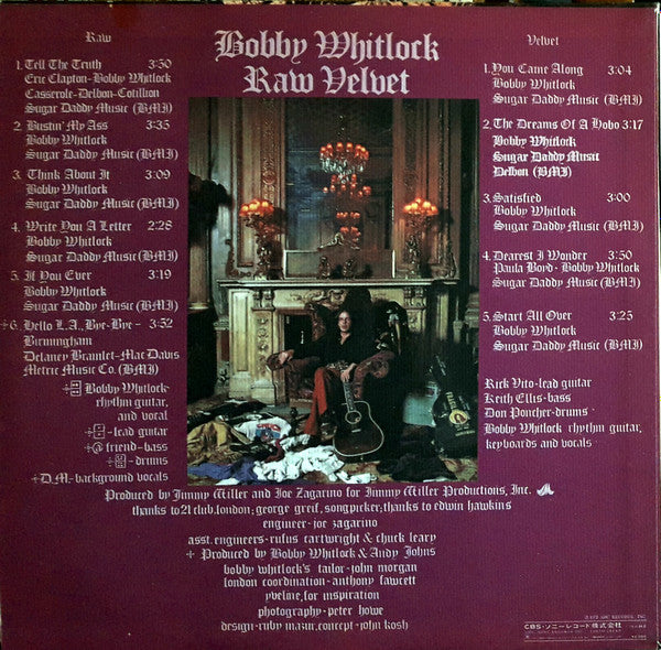 Release: Raw Velvet-Vinyl-Japan-None-ECPL-75-24330092