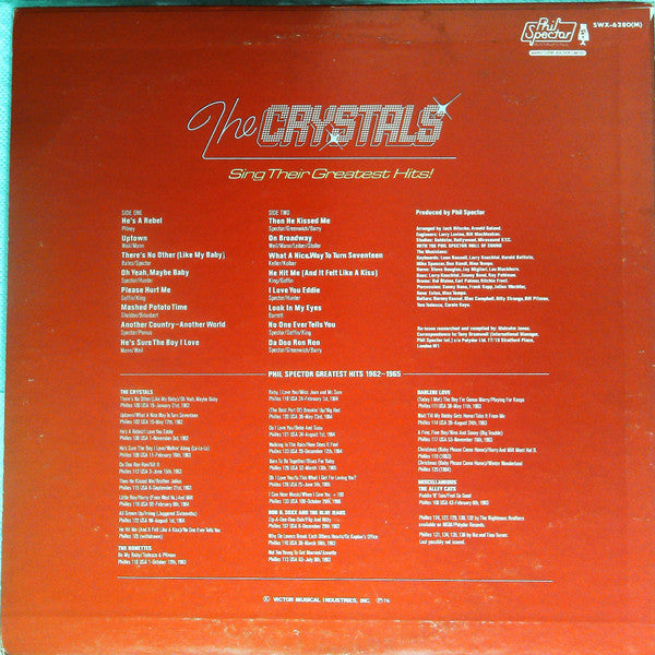 Master Release: The Crystals Sing Their Greatest Hits by The Crystals