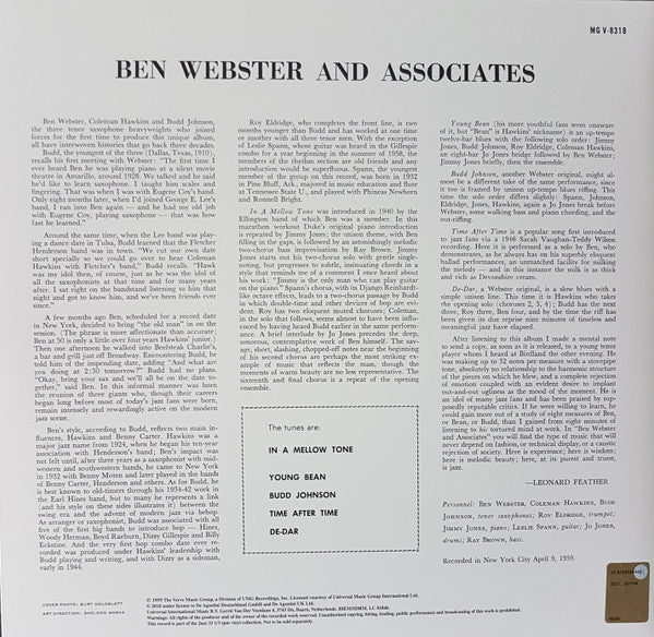 Ben Webster And Associates