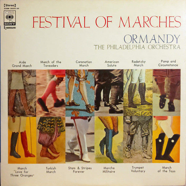 Master Release: A Festival Of Marches by Eugene Ormandy