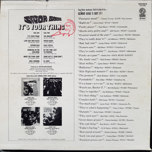 Release: It's Your Thing-Vinyl-US-1969-DSS-5005, DSS-5005-13574338