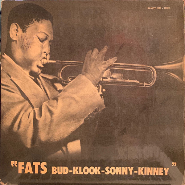 Release: Fats-Bud-Klook-Sonny-Kinney-Vinyl-US-1955-MG-12011-21132157