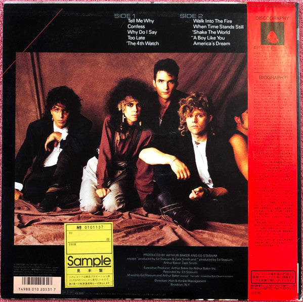 Release: Confrontation-Vinyl-Japan-1986-28·3P-713-14724358