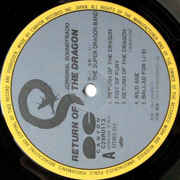 Return Of The Dragon