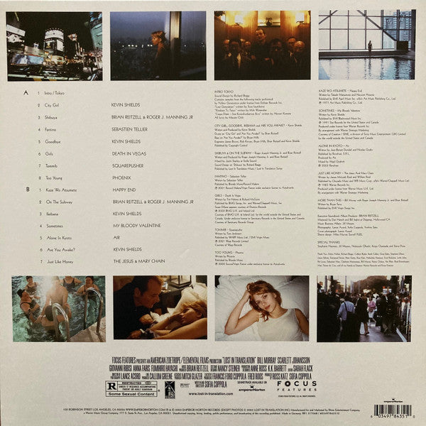 Release: Lost In Translation (Music From The Motion Picture Soundtrack)-Vinyl-Europe-2022-603497843510, RR1 317068-21706189