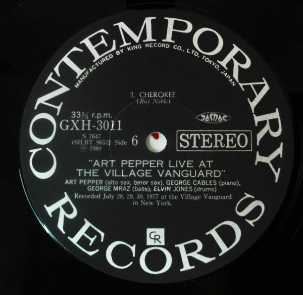 Live At The Village Vanguard