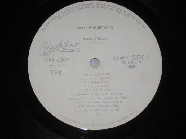 Master Release: Wild Exhibitions by Walter Egan
