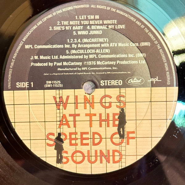 Wings At The Speed Of Sound