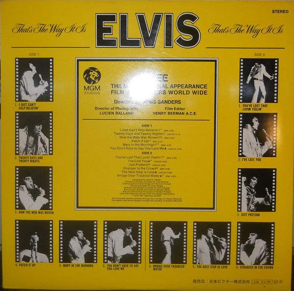 Release: Elvis - That's The Way It Is-Vinyl-Japan-1971-SX-61-10622007